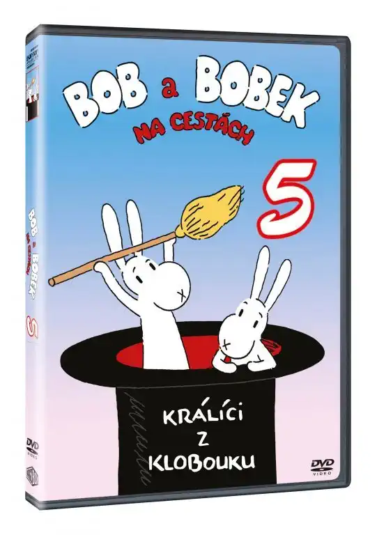 Bob a Bobek na cestách 5 - Králíci z klobouku - DVD plast /bazarové zboží/