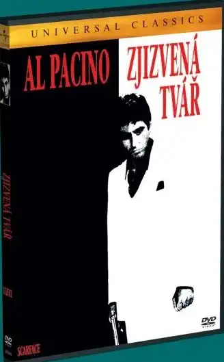 Zjizvená tvář - DVD plast