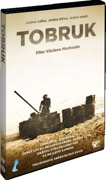 Tobruk (trojdisková sběratelská edice) - DVD plast /bazarové zboží/