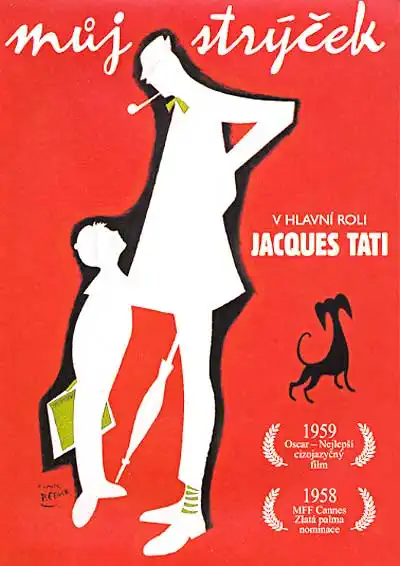 Můj strýček - Jacques Tati (originální zvuk s CZ titulky) - DVD plast