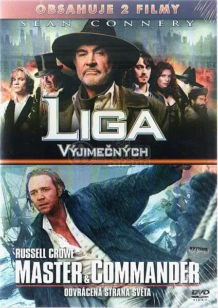 Liga výjimečných / Master & Commander - Odvrácená strana světa (obsahuje 2 filmy)