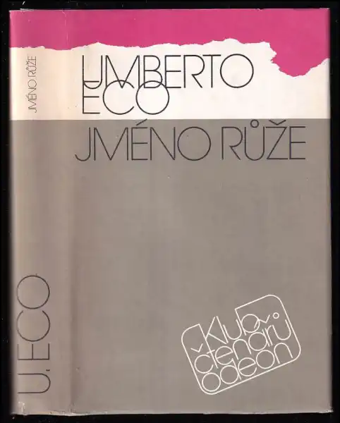 Jméno růže - Umberto Eco /bazarové zboží/