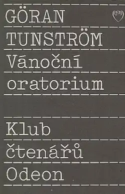 Vánoční oratorium - Göran Tunström /bazarové zboží/