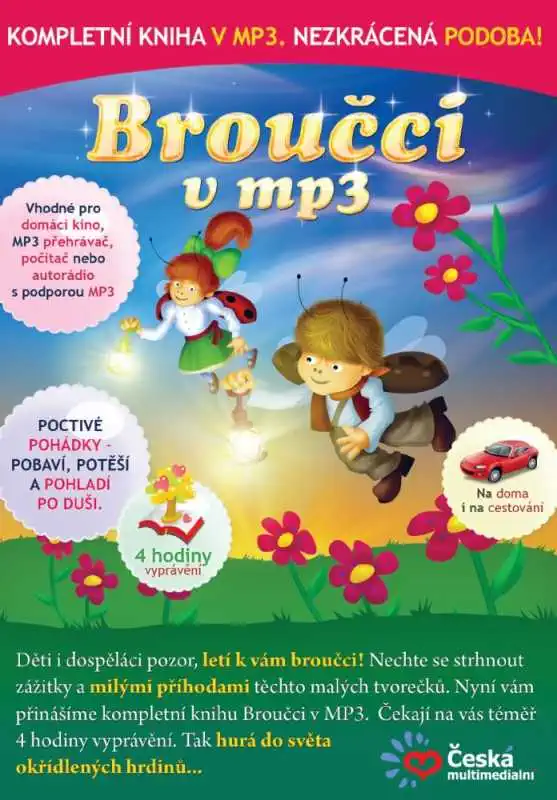 Broučci v mp3 (CD pošetka) /bazarové zboží/