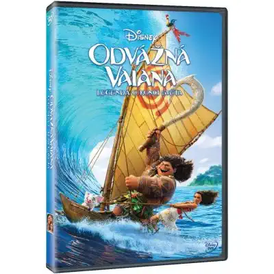 Odvážná Vaiana - DVD plast /bazarové zboží/