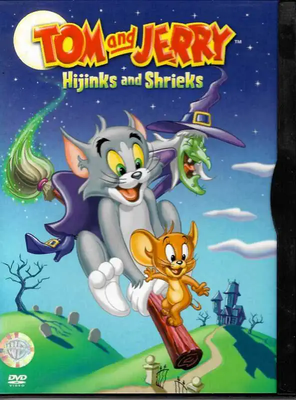 Tom and Jerry : Hijinks and Shrieks - DVD (digipack) /bazarové zboží/originální znění bez CZ titulků/