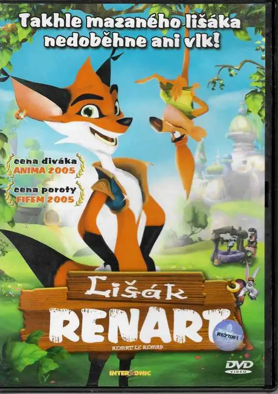 Lišák Renart - DVD plast /bazarové zboží/