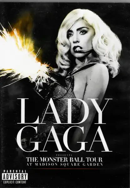 Lady Gaga - The Monster Ball Tour - DVD plast 