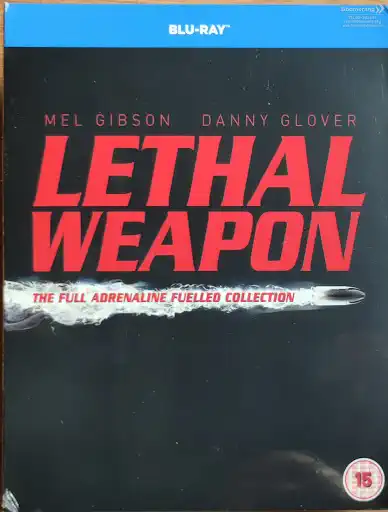 Lethal Weapon (Smrtonosná zbraň) - The Full adrenaline fuelled collection - set 1-4 BD - Bluray /bazarové zboží/ 