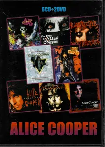 Alice Cooper - 6CD + 2DVD - DVD plast /bazarové zboží/