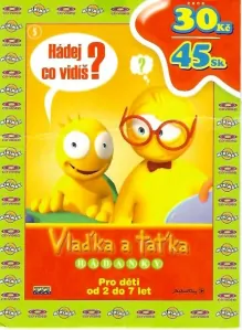 Vlaďka a taťka 5 - Hádanky - DVD pošetka /bazarové zboží/