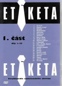 Etiketa (1.část, díly 1-22) - DVD plast /bazarové zboží/