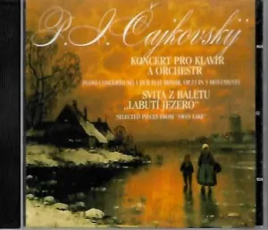 P. I. Čajkovskij - Koncert pro klavír - Svita z baletu Labutí jezero - CD /bazarové zboží/