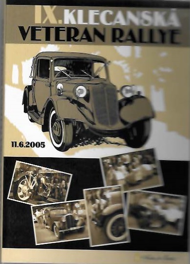 IX. klecanská veteran rallye - DVD plast