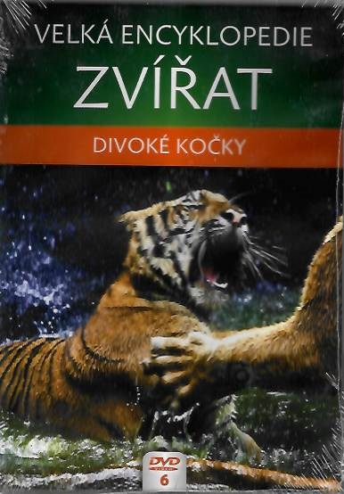 Velká encyklopedie zvířat - Divoké kočky - DVD plast