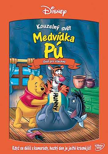 Kouzelný svět Medvídka Pú - Svět pro všechny - DVD plast /bazarové zboží/