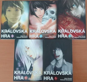 Knižní kolekce Královská hra 1 - 5 - Nobuaki Kanazawa /bazarové zboží/