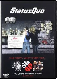 StatusQuo - The party ain´t over yet... 40 years of Status Quo - DVD plast /bazarové zboží/