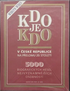 Kdo je kdo - Česká republika - přelom 20.století /bazarové zboží/