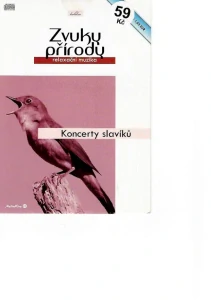 Zvuky přírody - relaxační muzika - Koncerty slavíků - CD papírová pošetka