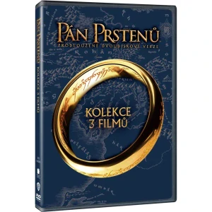 Pán Prstenů - Kolekce 3 filmů (originální znění s CZ titulky) - DVD plast