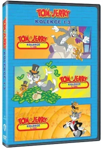 Tom a Jerry- kolekce 1-3 - 3x DVD - DVD plast /bazarové zboží/