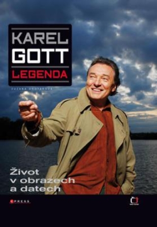 Legenda Karel Gott - Život v obrazech a datech - Zuzana Drotárová /bazarové zboží/