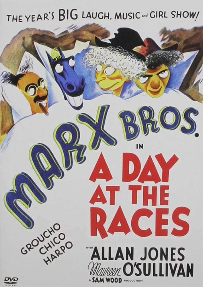 A day at the races - Marx Brothers - DVD plast /bazarové zboží/