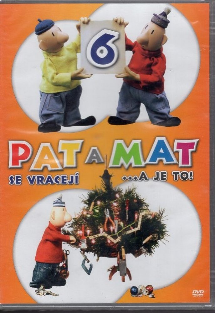 Pat a Mat se vracejí.... č. 6 - DVD plast /bazarové zboží/