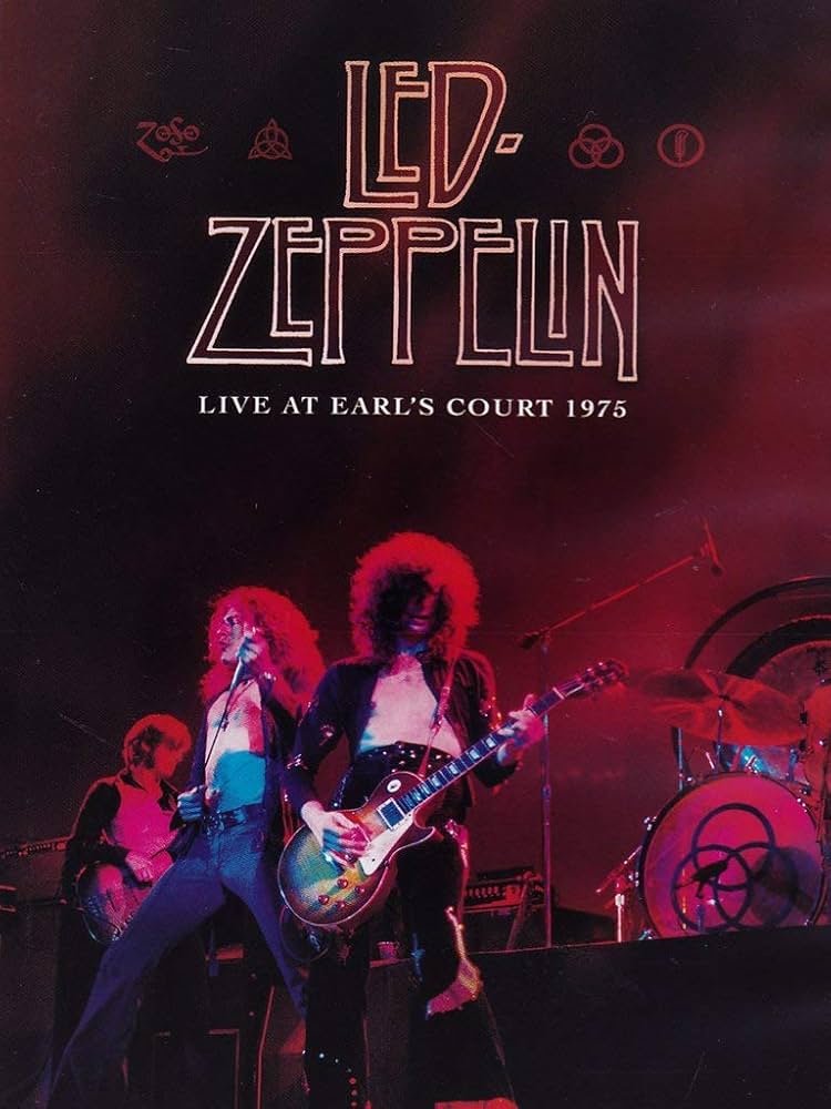 Led Zeppelin - Live at Earl´s court 1975 - DVD plast 