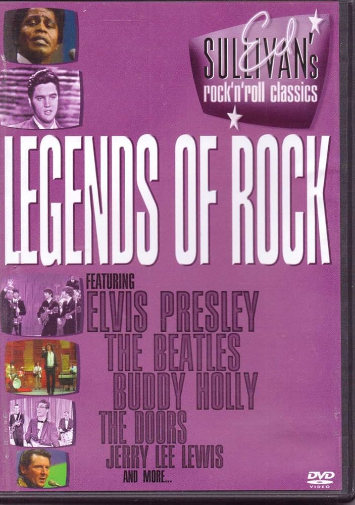 Legends of Rock - Ed Sullivan´s - rock´n´roll classics - DVD plast 