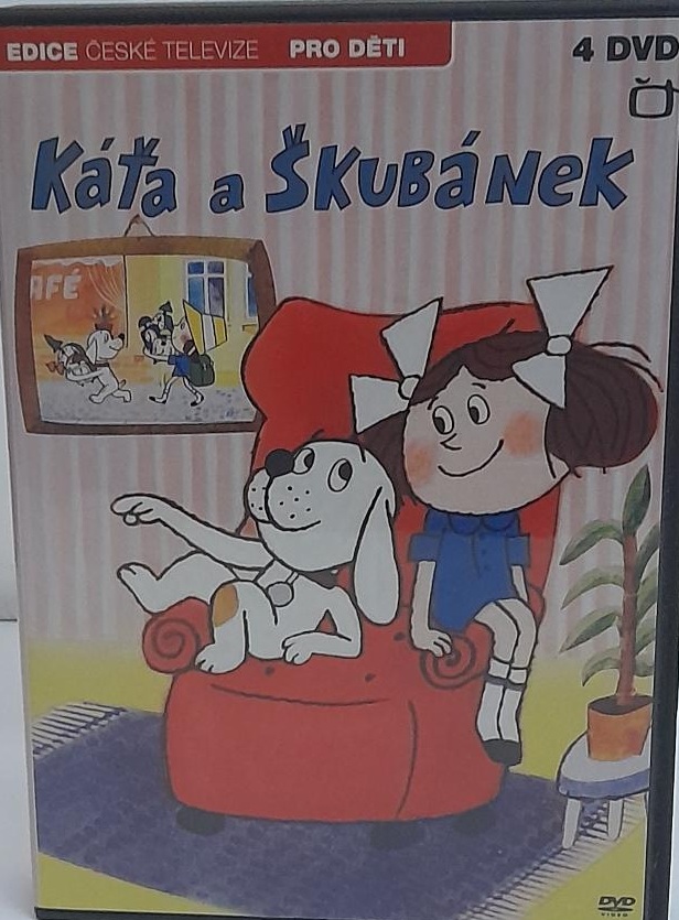 Káťa a Škubánek - 4x DVD plast /bazarové zboží/
