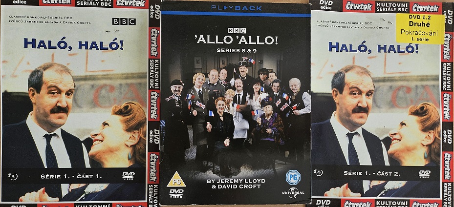 Haló, Haló! - kolekce DVD /digipack a pošetka/ serie 8-9 pouze v AJ