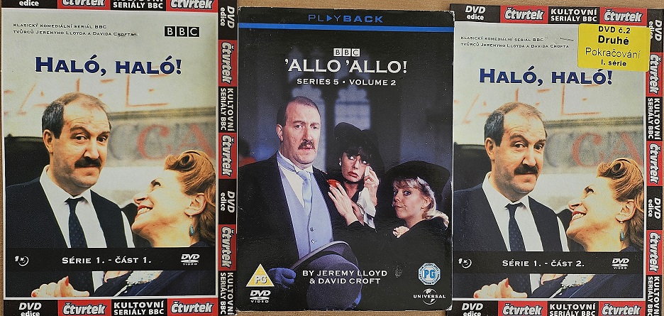 Haló, Haló! - kolekce DVD /digipack a pošetka/ série 5-volume 2 pouze v AJ