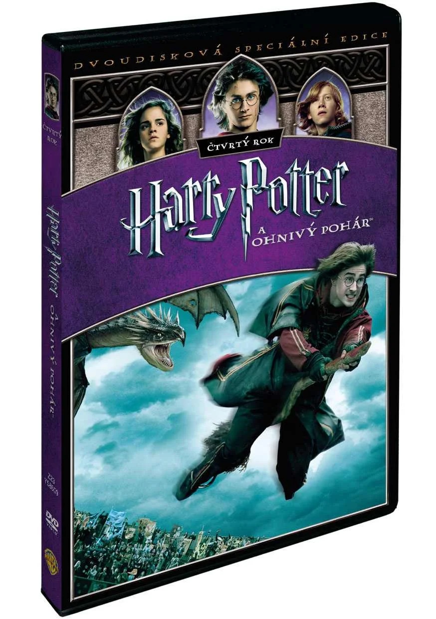 Harry Potter a Ohnivý pohár - DVD plast /bazarové zboží/