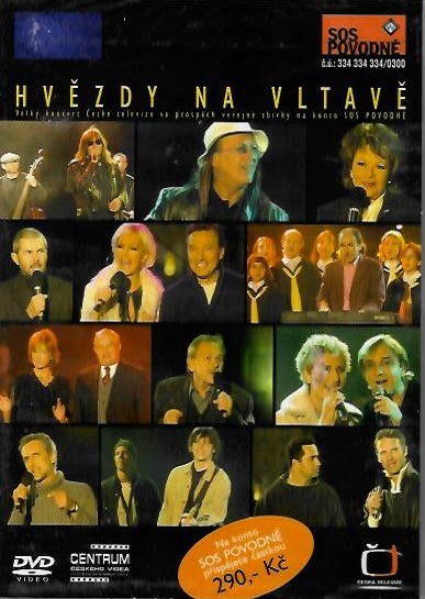 Hvězdy na Vltavě  - DVD plast 