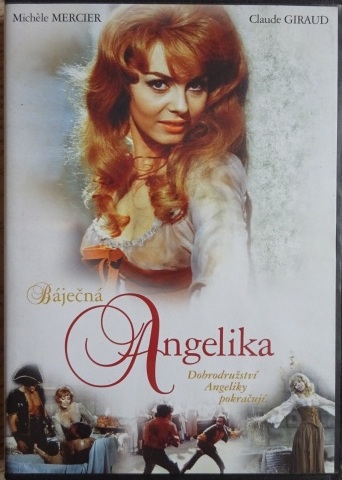 Báječná Angelika - DVD plast