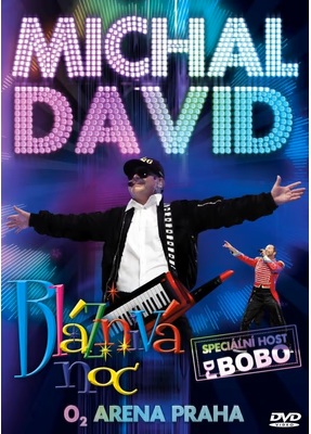 Michal David - Bláznivá noc - DVD plast /bazarové zboží/