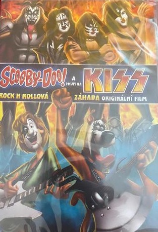 Scooby-Doo a skupina Kiss - DVD plast /bazarové zboží/