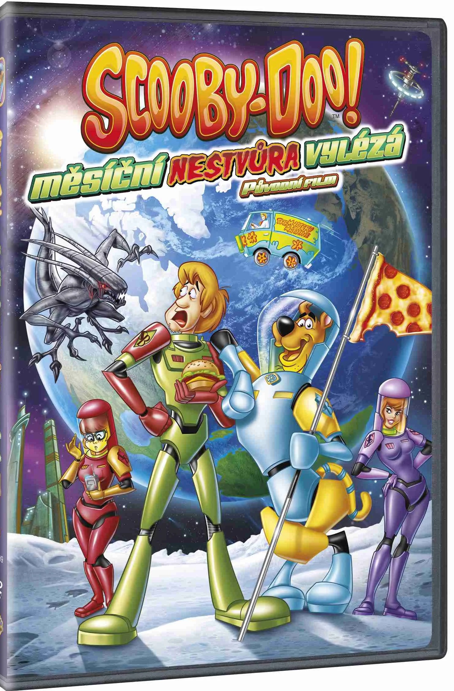 Scooby-Doo - Měsíční nestvůra vylézá - DVD plast /bazarové zboží/