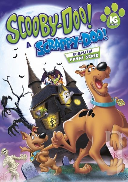 Scooby-Doo a Scrappy-Doo ! kompletní první série - 16 epizod - DVD plast /bazarové zboží/