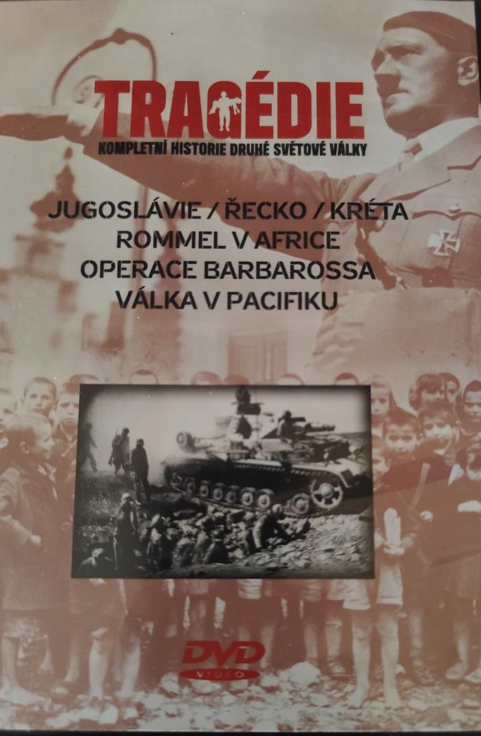 Tragédie - Kompletní historie druhé světové války - DVD plast /bazarové zboží/