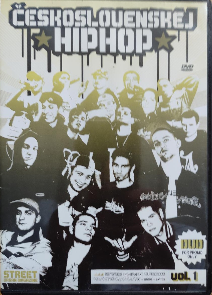 Československej HipHop - DVD slim /bazarové zboží/