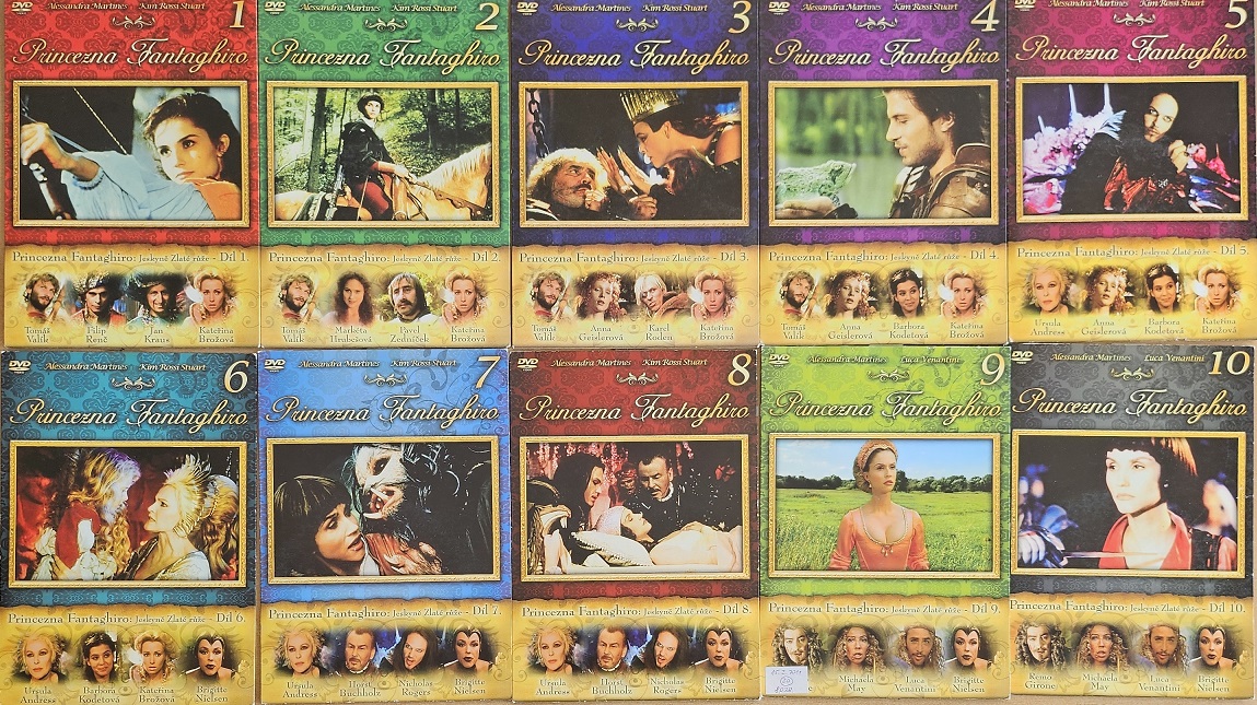 Kolekce Princezna Fantaghiro 10 DVD