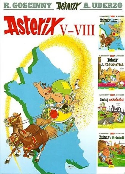 Asterix V-VIII - René Goscinny /bazarové zboží/