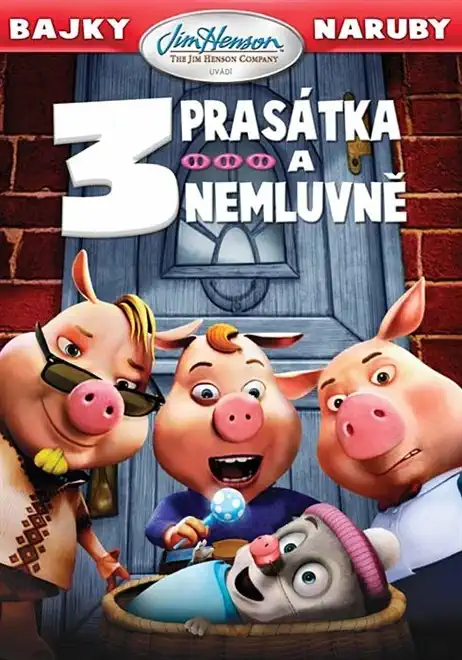 Bajky naruby: 3 prasátka a nemluvně - DVD