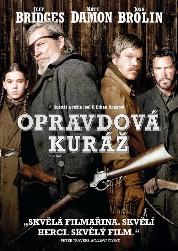 Opravdová kuráž - DVD plast