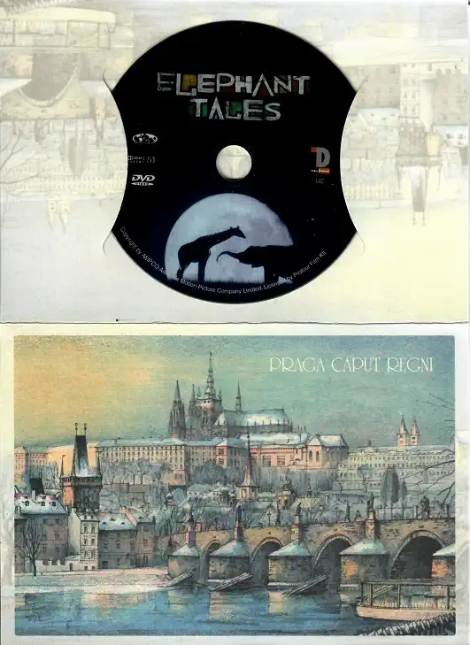 Sloní příběhy (dárkový papír obal praha ) - DVD