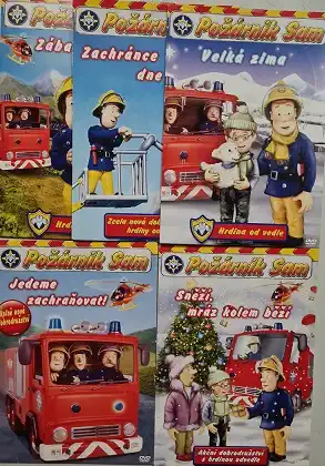 Požárník Sam Kolekce 5 DVD 
