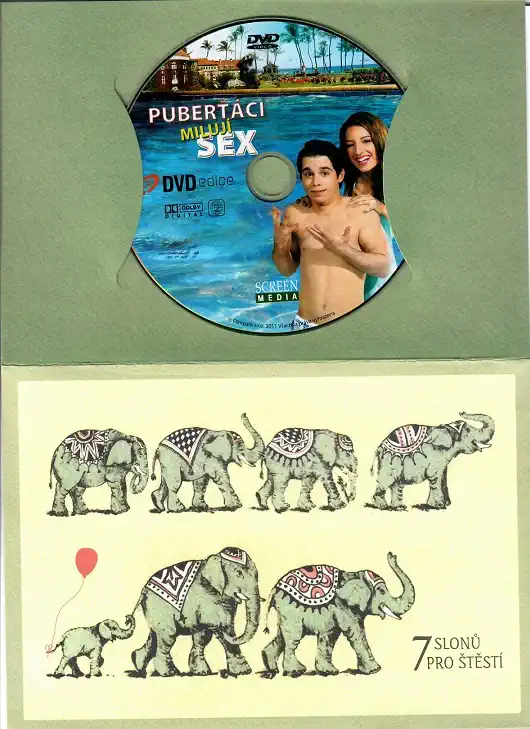 Puberťáci milují sex ( dárkový papír opbal ) DVD